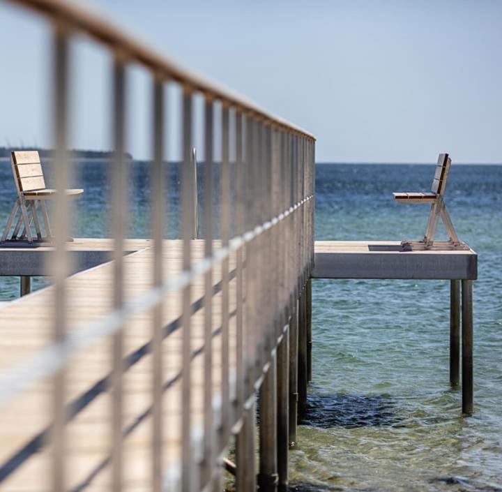 Strandvaerelserne Ebeltoft Extérieur photo
